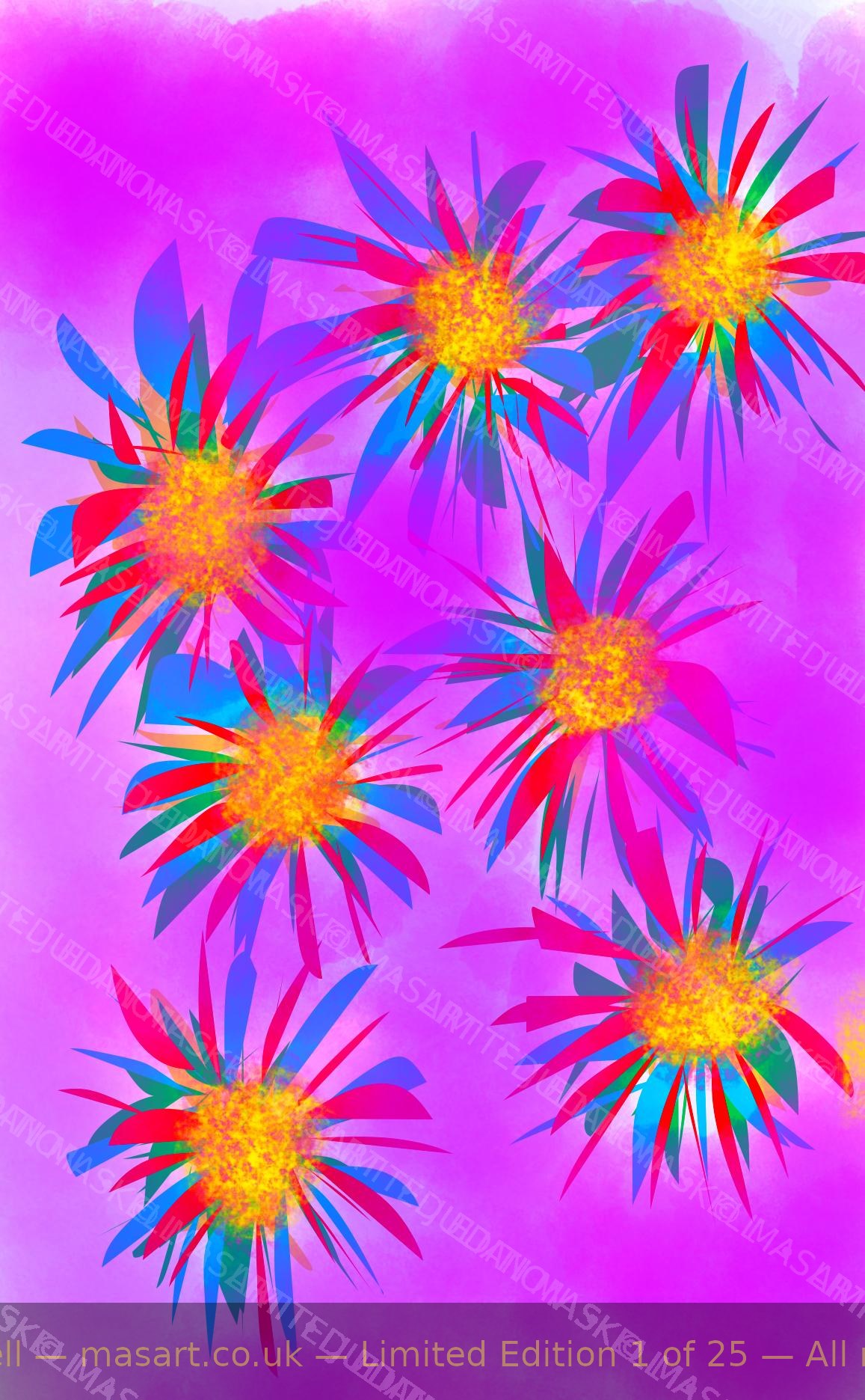 Magenta Rain