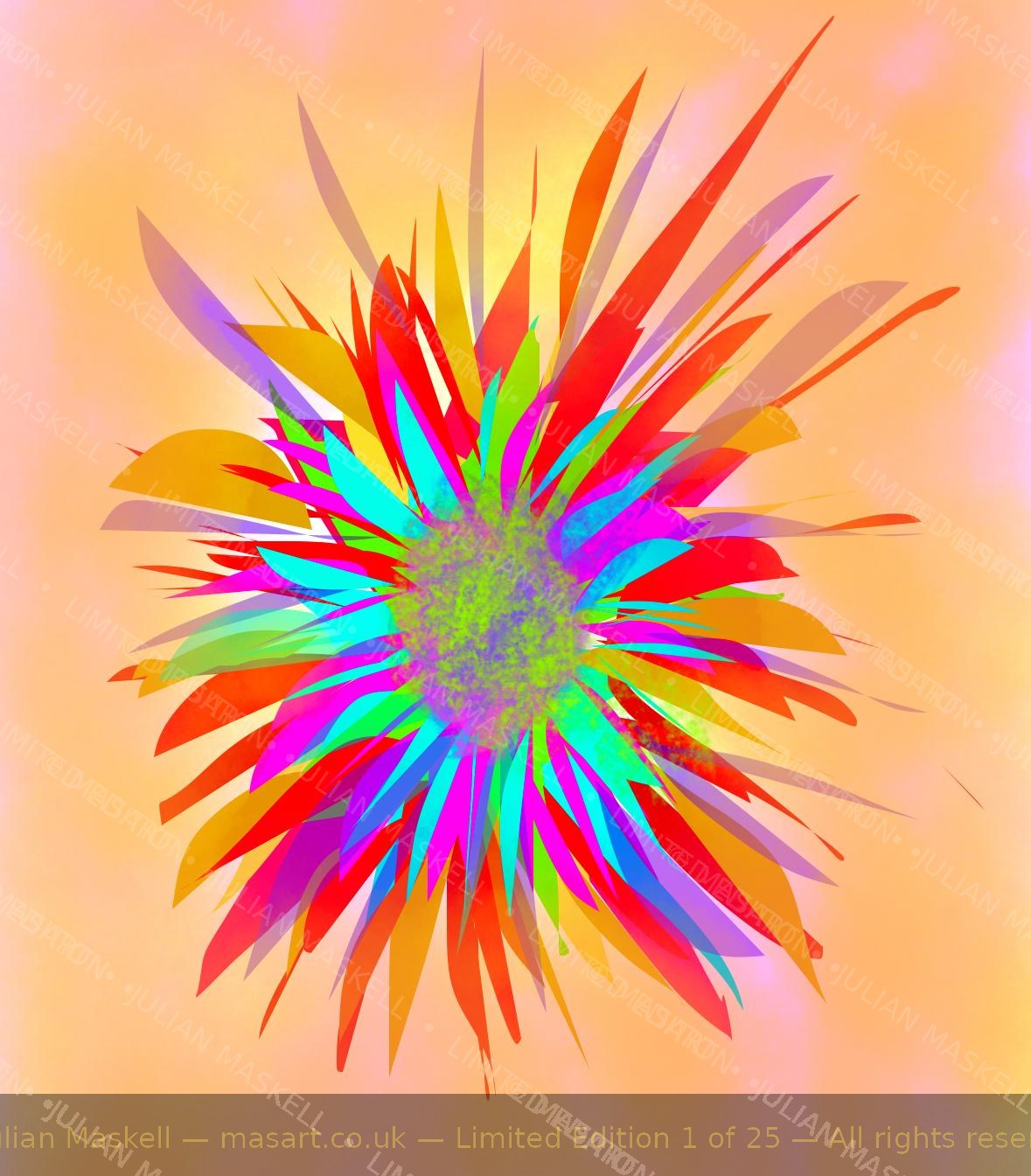 Peach Supernova by Julian Maskell